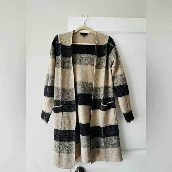 Alyx Beige and Black Striped Cardigan - Picture 7 of 7